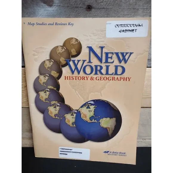 A Beka Book New World History & Geography Answer Key/Test Key/Map Studies - Picture 2 of 4